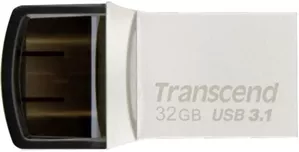 USB-флэш накопитель Transcend JetFlash 890S USB3.1 + Type-C 32GB фото