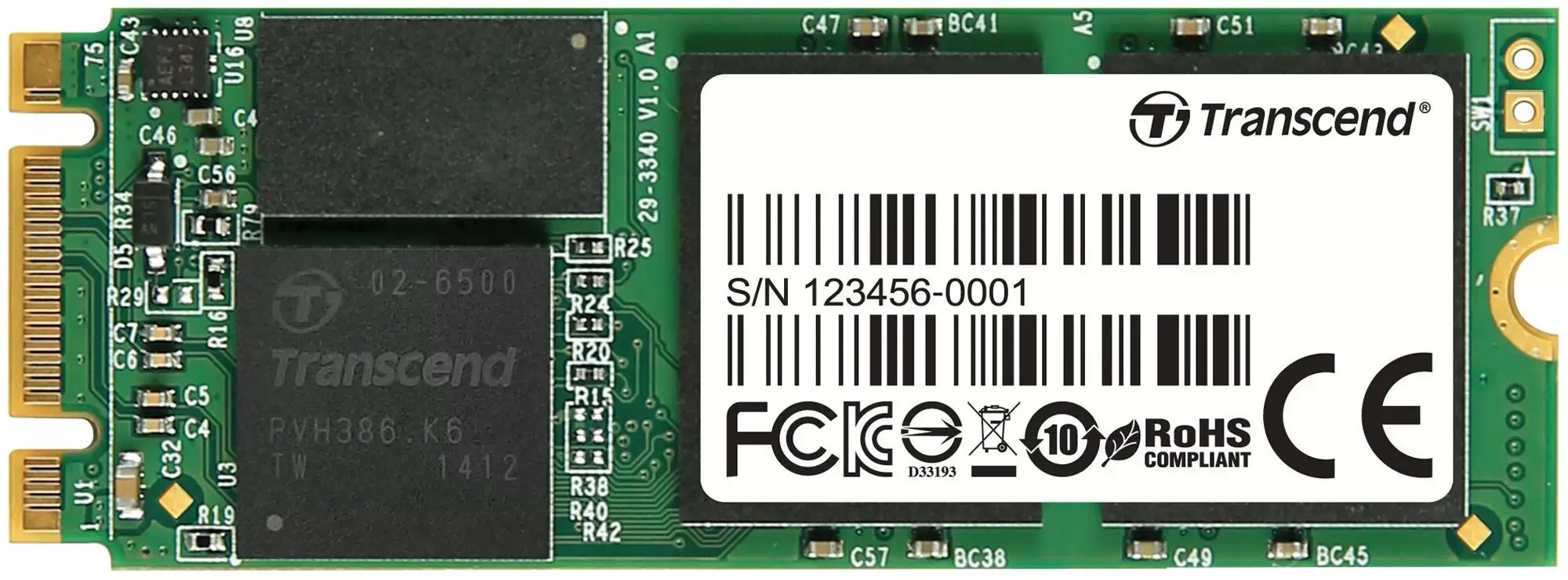 Transcend MTS600 128GB TS128GMTS600