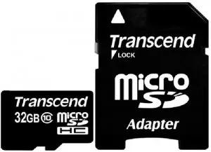 Карта памяти Transcend Premium microSDHC 32Gb (TS32GUSDHC10) фото