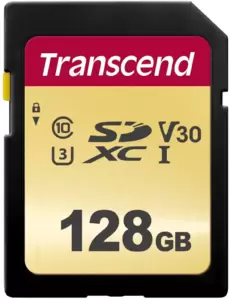 Transcend SDXC 500S 128GB