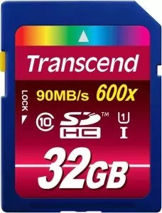 Карта памяти Transcend Ultimate 600x SDHC 32Gb (TS32GSDHC10U1) фото