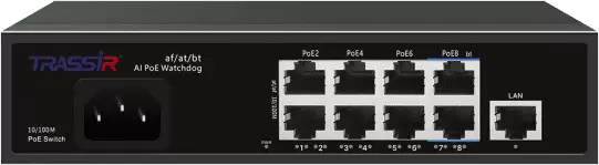 TRASSIR TR-NS1109-120-8PoE