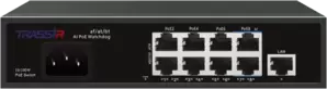 Неуправляемый коммутатор TRASSIR TR-NS1109-120-8PoE фото