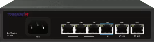 TRASSIR TR-NS1206-65-4PoE