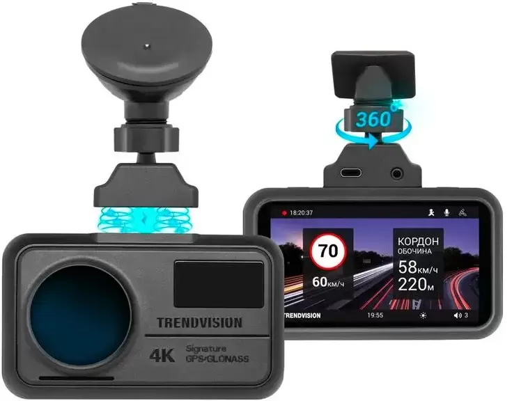 Видеорегистратор TrendVision TDR-725 Real 4K Max фото 2