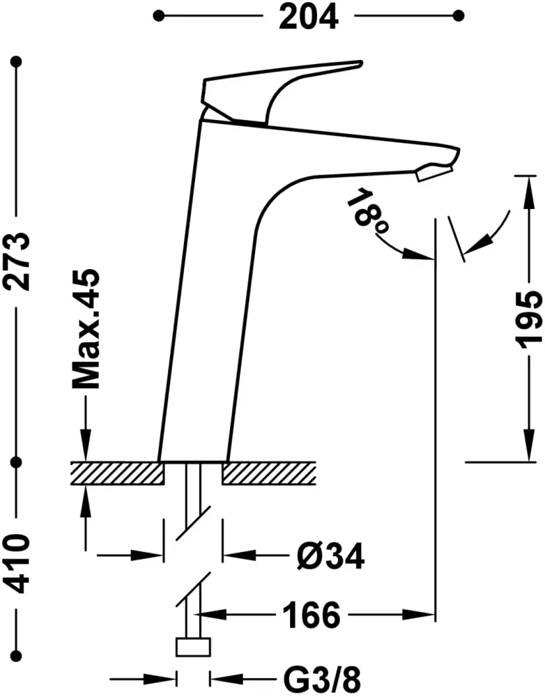 Смеситель Tres Canigo 217.203.01 фото