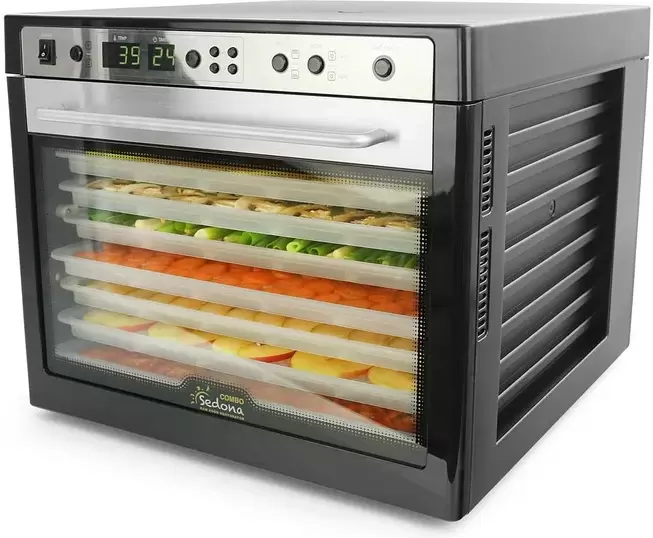 Сушилка для овощей и фруктов Tribest Sedona Combo Rawfood SD-P9150 (пластиковые лотки) фото