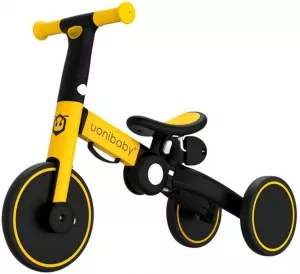 Детский велосипед-беговел Trimily T-801 (желтый) 3в1 фото