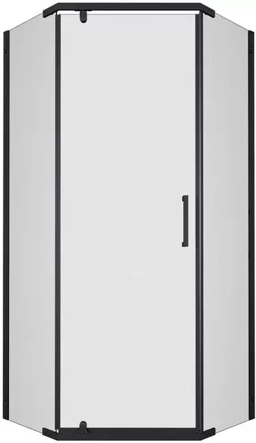 Triton Дека-Блэк 90x90 (черный, с поддоном)