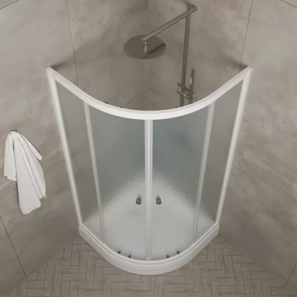 Душевой уголок Triton Риф А 90x90 (грейс/белый) фото