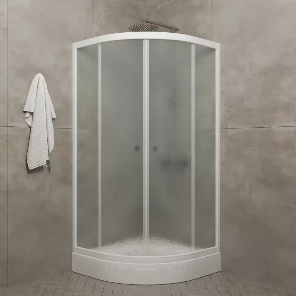 Душевой уголок Triton Риф А 90x90 (грейс/белый) фото