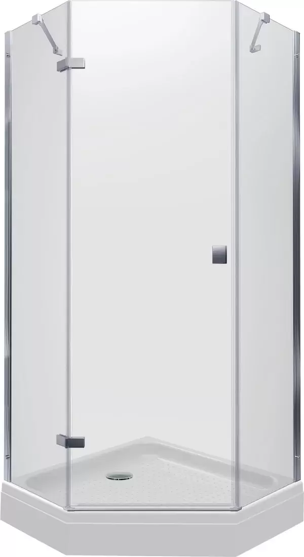 Triton Сигма А1 90х90 (хром, с поддоном)