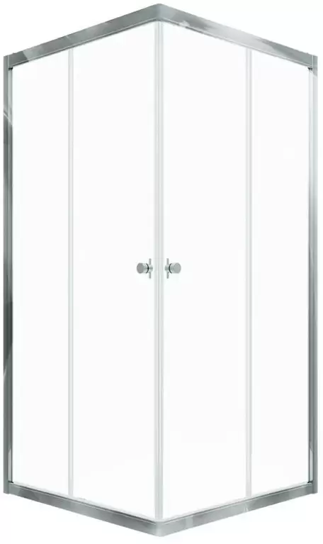 Triton Вента Хром А1 100х100 без поддона (прозрачное стекло)