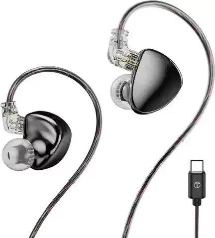 TRN MT5 USB Type-C (черный, с микрофоном)