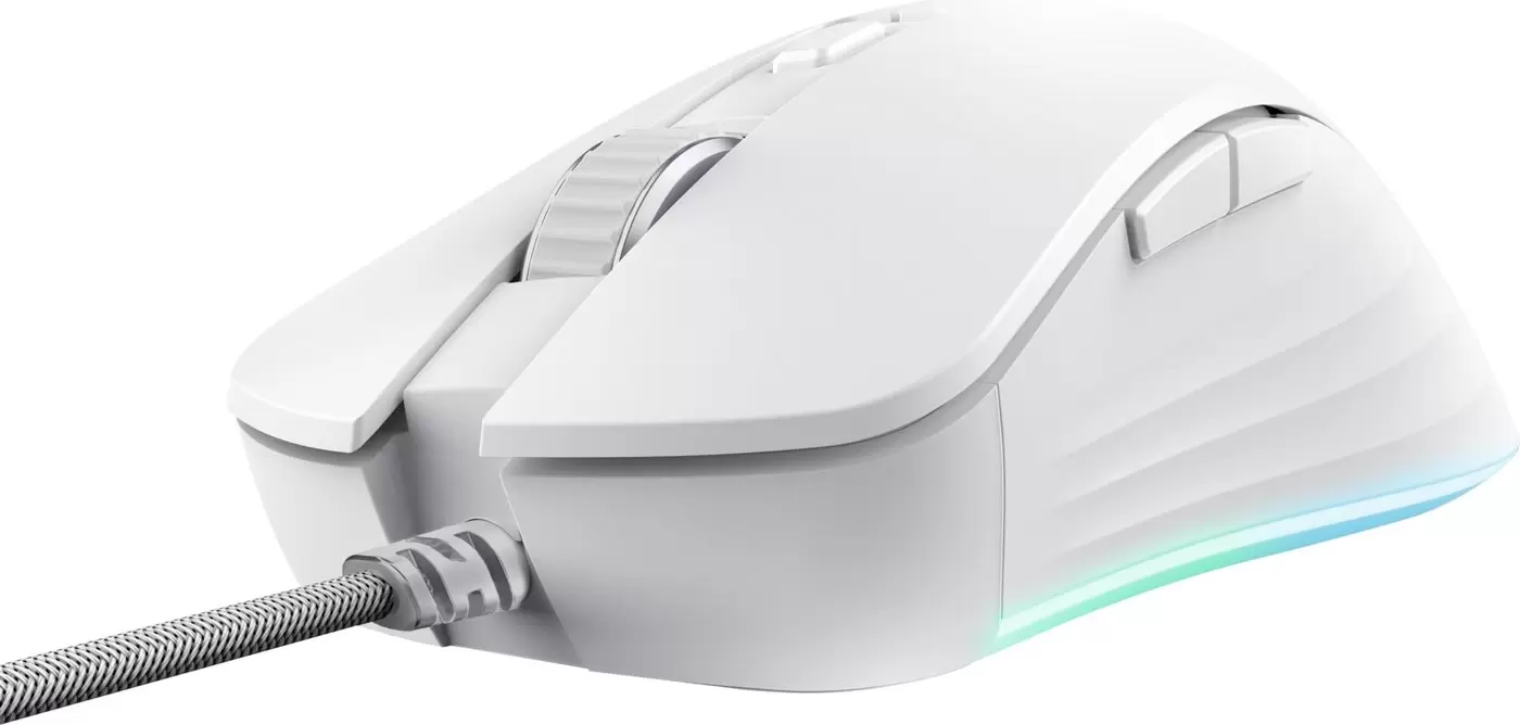 Игровая мышь Trust GXT 924W Ybar+ (белый) фото