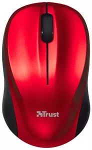 Компьютерная мышь Trust Vivy Wireless Mini Mouse Red 18477 фото