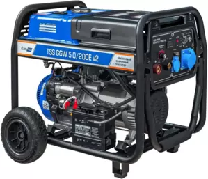 Бензиновый сварочный генератор ТСС Prof GGW 5.0/200E v2