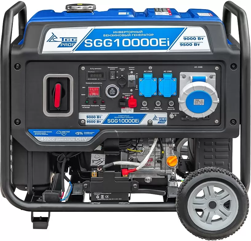 Бензиновый генератор ТСС SGG 10000Ei фото