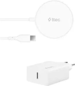 Беспроводное зарядное ttec 2KS30B USB-C фото