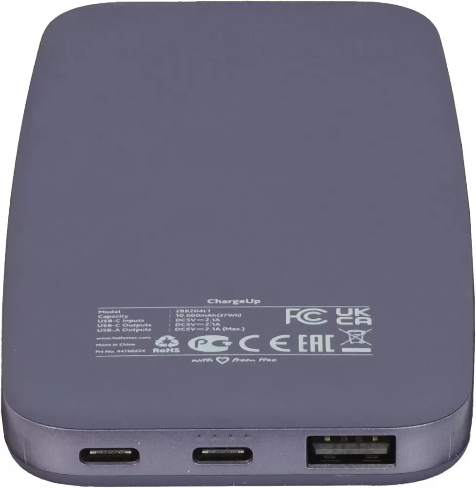 Портативное зарядное устройство ttec ChargeUp 10000mAh 10.5W (синий) фото 3