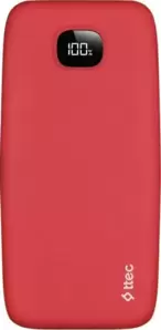 Портативное зарядное устройство ttec ChargeUp LCD 20000mAh 10.5W (красный) 2BB211GK фото