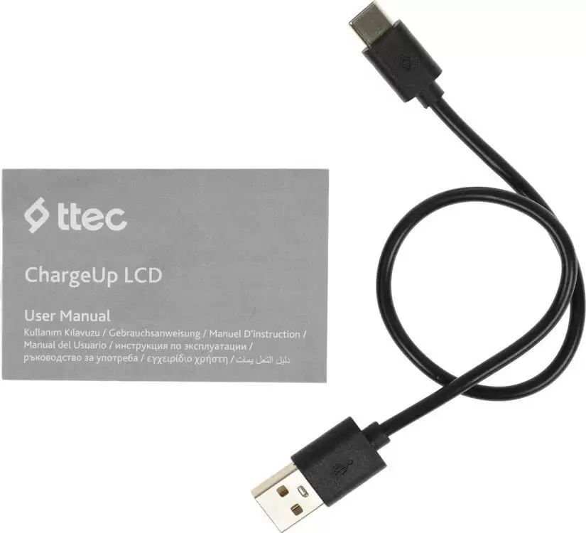 Портативное зарядное устройство ttec ChargeUp LCD 20000mAh 10.5W (темно-синий) 2BB211L фото 3