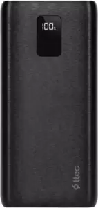 Портативное зарядное устройство ttec PowerSlim Trio LCD 10000mAh 22.5W (черный) 2BB202S фото
