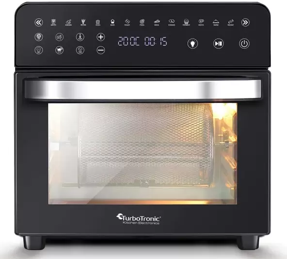 Мини-печь TurboTronic TT-AFO14 (черный/серебристый) фото
