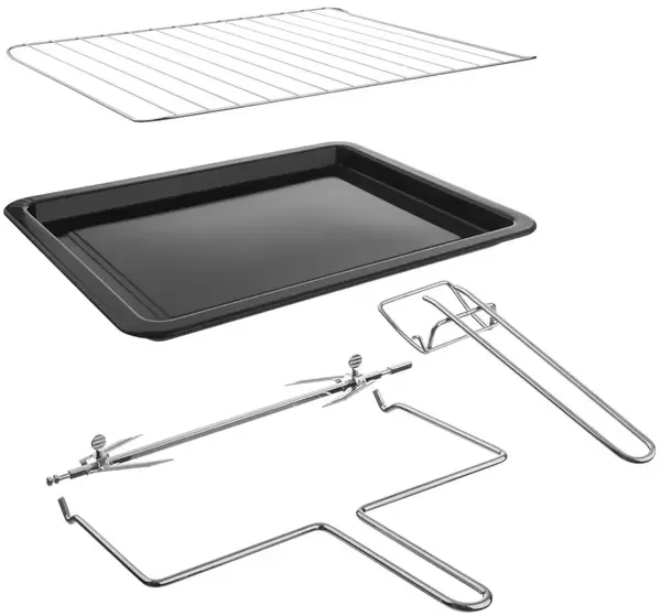 Мини-печь TurboTronic TT-EV35R Retro (бирюзовый) фото