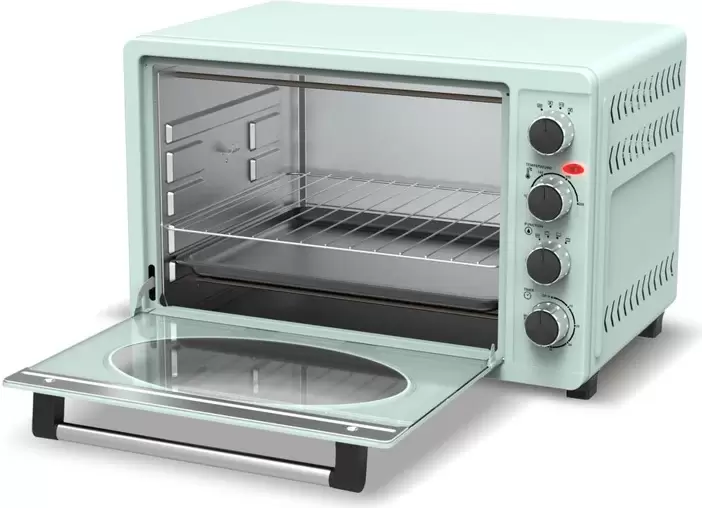 Мини-печь TurboTronic TT-EV45R Retro (бирюзовый) фото