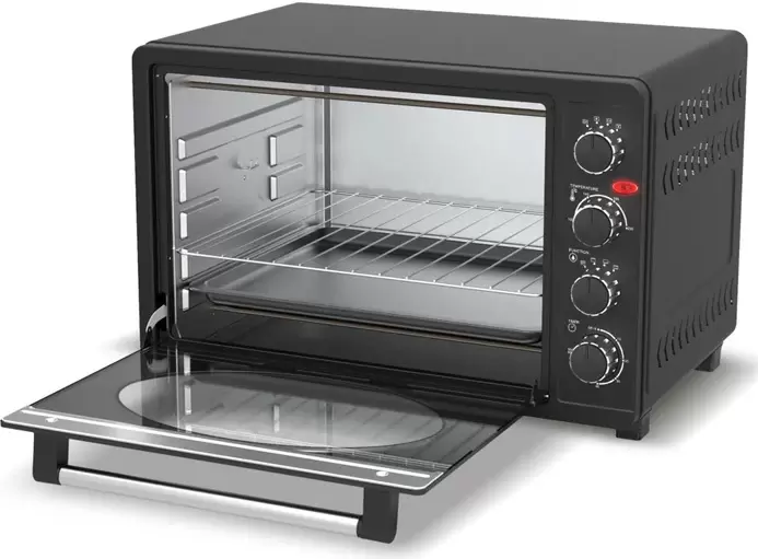 Мини-печь TurboTronic TT-EV45R Retro (черный) фото