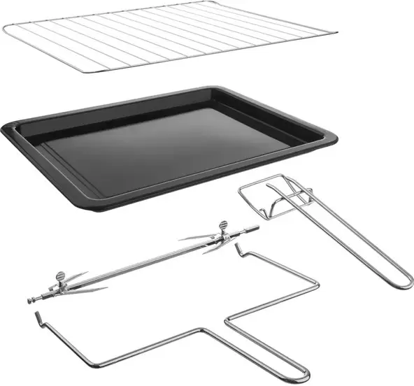 Мини-печь TurboTronic TT-EV45R Retro (черный) фото