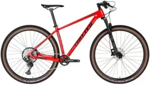 Twitter Leopard Pro Shimano Deore M6100-1*12S (L, красный)