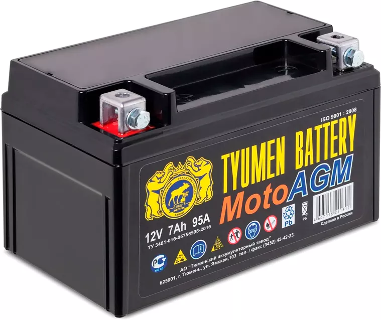 Tyumen Battery 6МТС-7 AGM (7Ah)