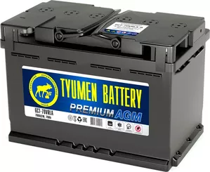 Аккумулятор Tyumen Battery Premium AGM R+ (70Ah) фото