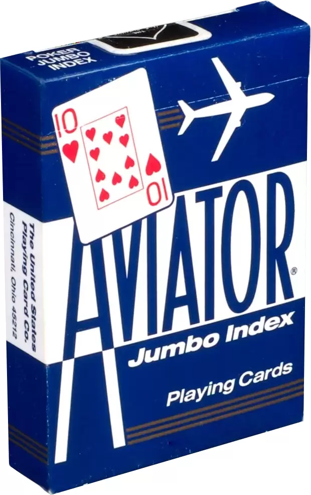 U.S. Games Systems Аviator Jumbo Index Blue 1000876-b (синий)