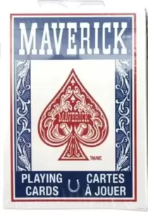 Игральные карты U.S. Games Systems Maverick Standard Index Blue 1000703-b фото