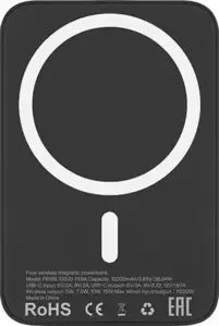 Портативное зарядное устройство uBear Flow 10000 mAh (черный) фото