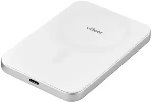 Портативное зарядное устройство uBear Slide 5000 5000mAh PB19WH5000-PDM (серебристый) фото