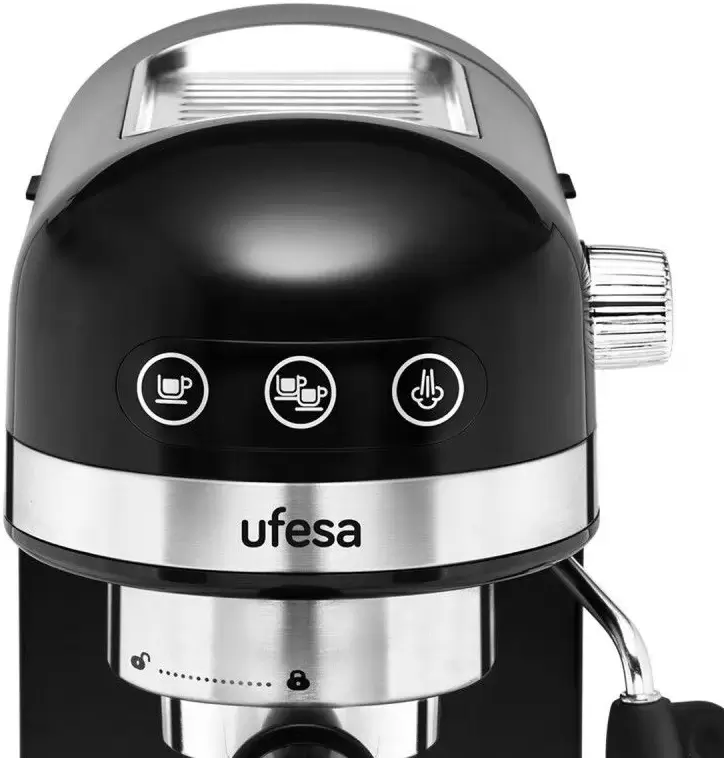 Рожковая кофеварка Ufesa Palermo Black фото