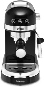 Рожковая кофеварка Ufesa Palermo Black фото