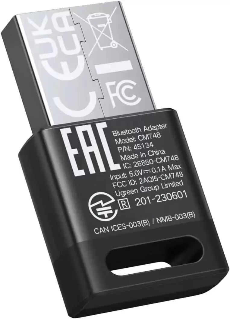 Bluetooth адаптер Ugreen CM748 45134 фото