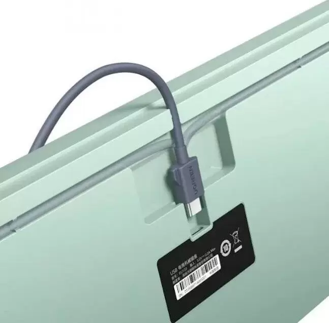 Клавиатура Ugreen KU103 (зеленый/белый) фото