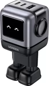 Сетевое зарядное Ugreen Nexode RG 65W CD361 (черный/серый) фото