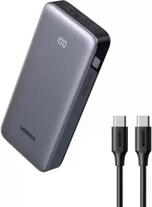 Портативное зарядное устройство Ugreen PB535 10000mAh (серый) фото
