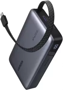 Портативное зарядное устройство Ugreen PB550 20000mAh (серый) фото