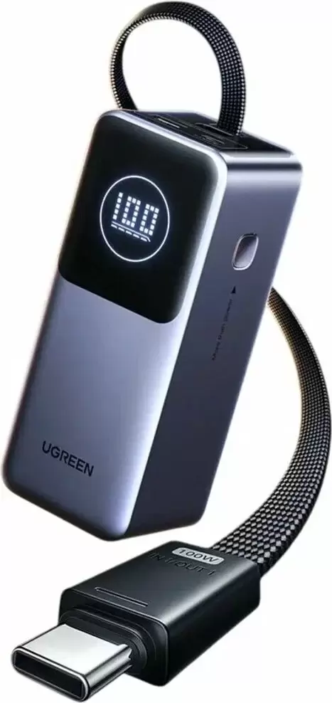 Портативное зарядное устройство Ugreen PB723 20000mAh (серый) фото