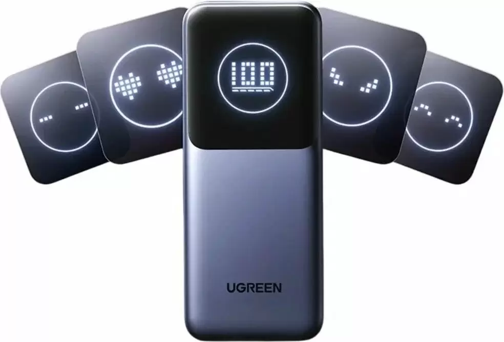 Портативное зарядное устройство Ugreen PB723 20000mAh (серый) фото