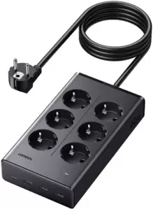 Ugreen S622 75141 (1.5 м, черный)