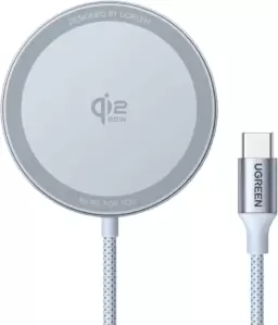 Беспроводное зарядное Ugreen W753 55959 (голубой) фото